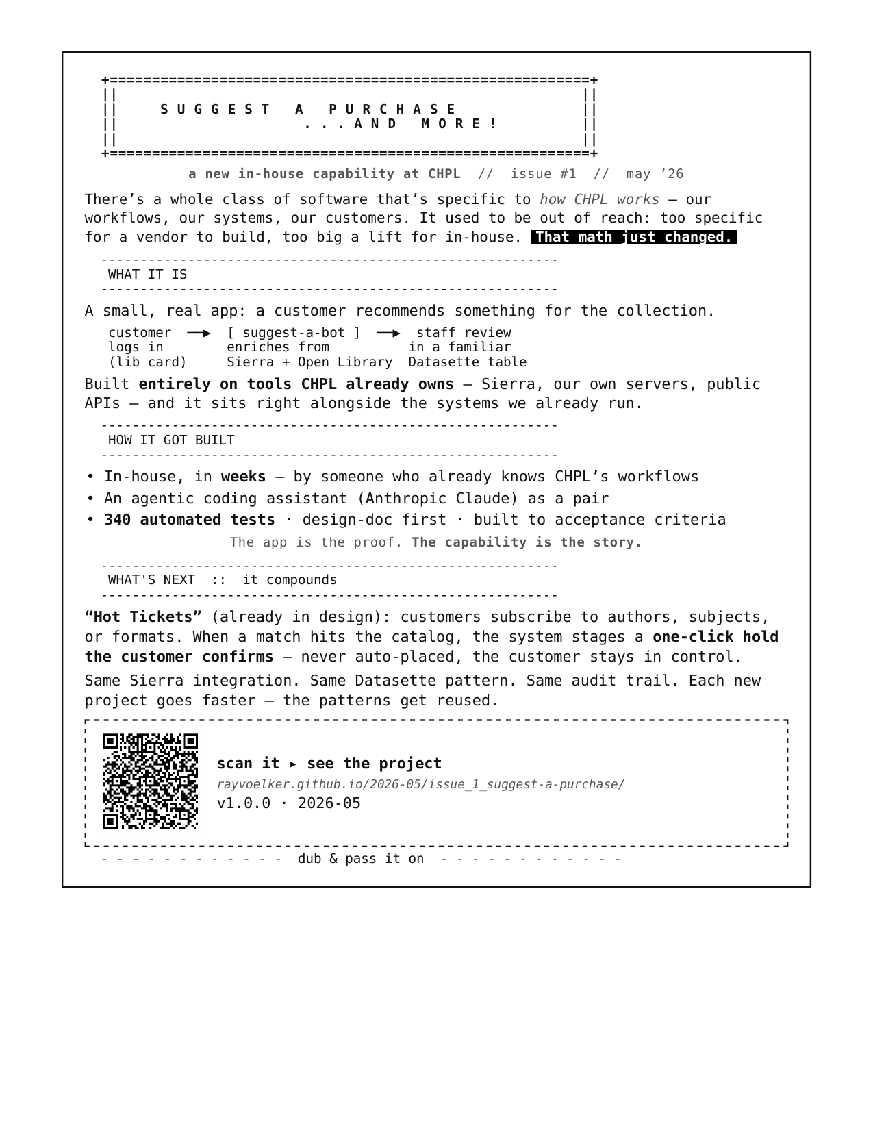 Issue 1 cover